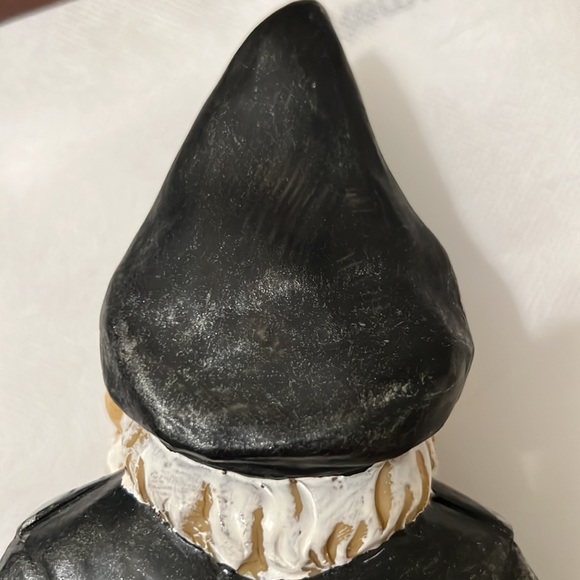 Vintage HARLEY DAVIDSON Biker Gnome  Motorcycle Leather Man Cave Decor - Picture 13 of 16